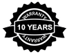 Ten year warranty